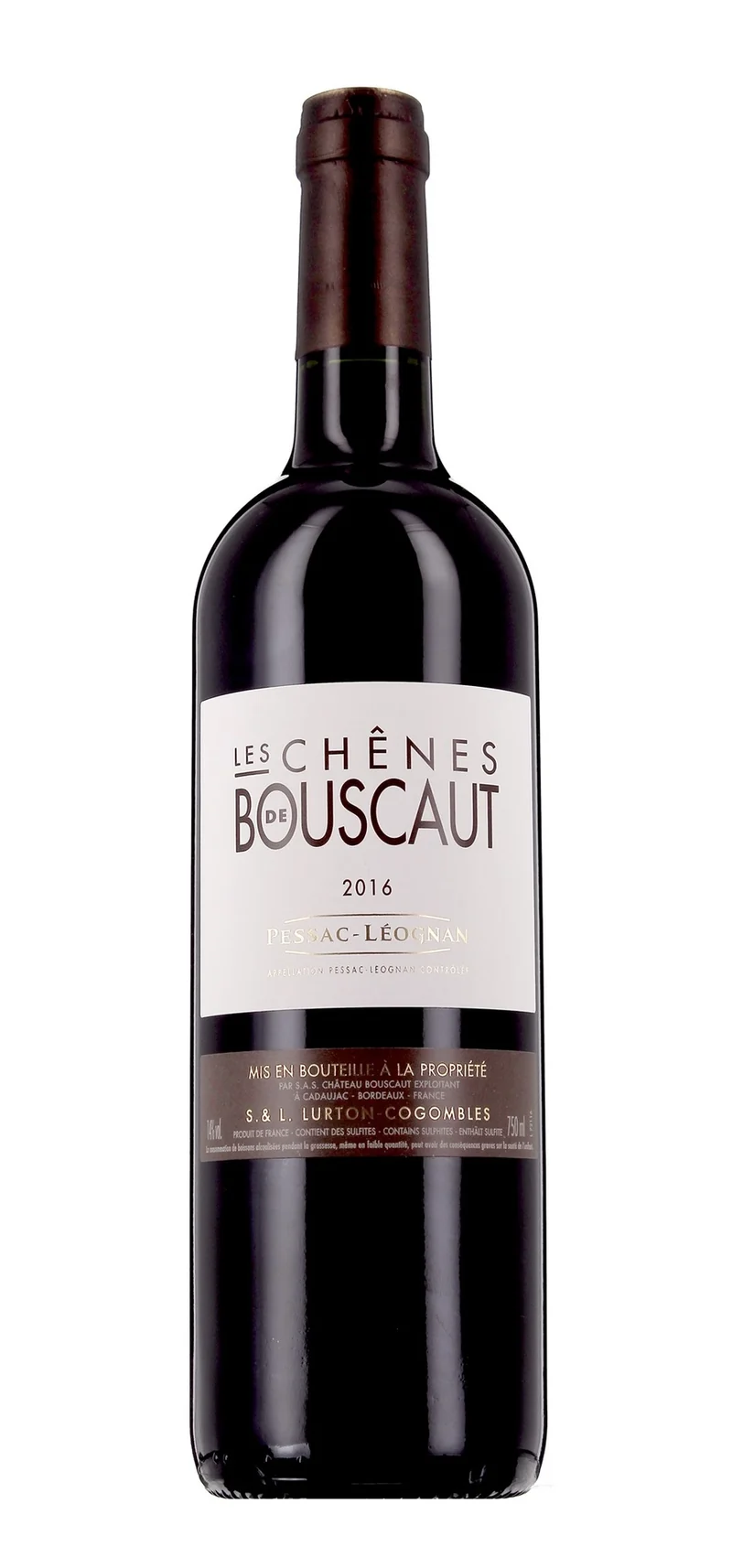 Les Chênes de Bouscaut - AOP Pessac-Léognan - Rouge - 2016