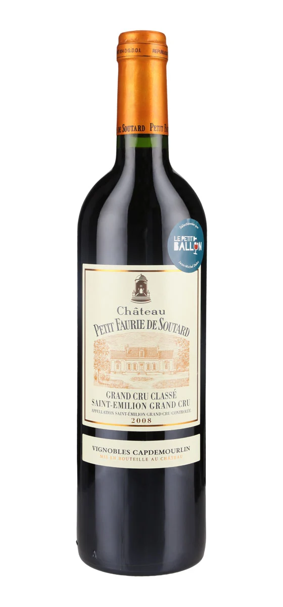 Château Petit Faurie de Soutard - AOP Saint-Émilion Grand Cru - Rouge - 2008