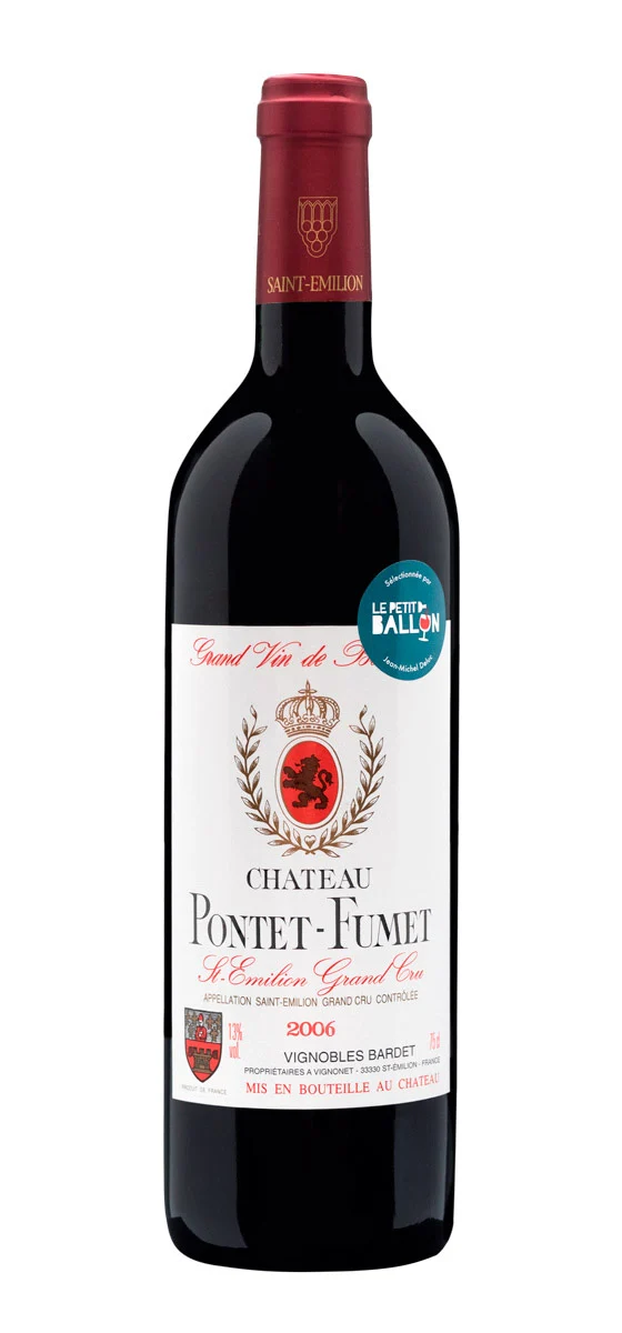 Château Pontet Fumet - AOP Saint-Émilion Grand Cru - Rouge - 2006