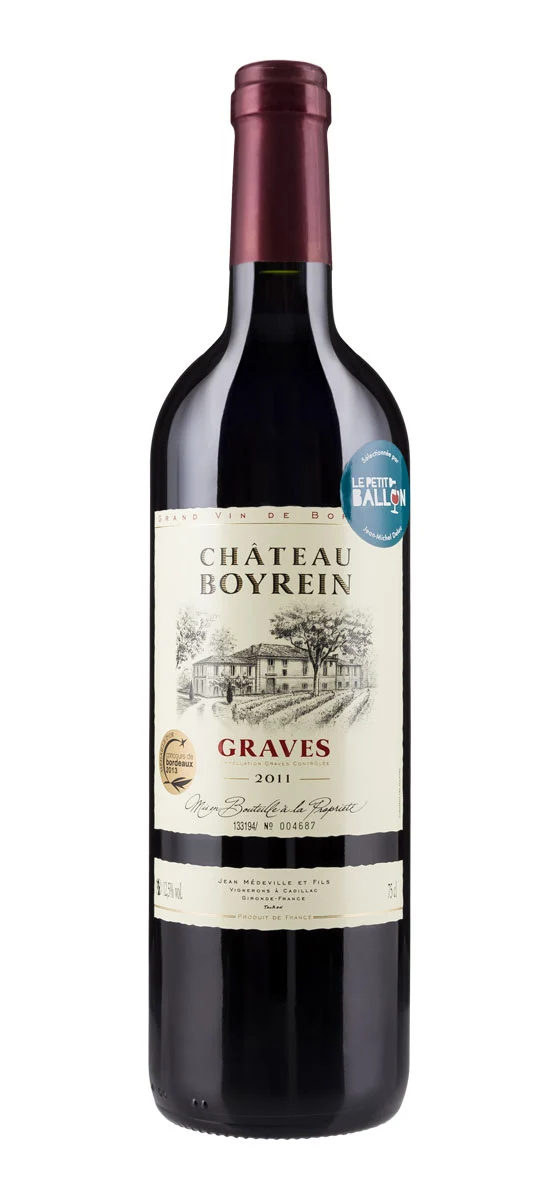 Château Boyrein - AOP Graves - Rouge - 2011
