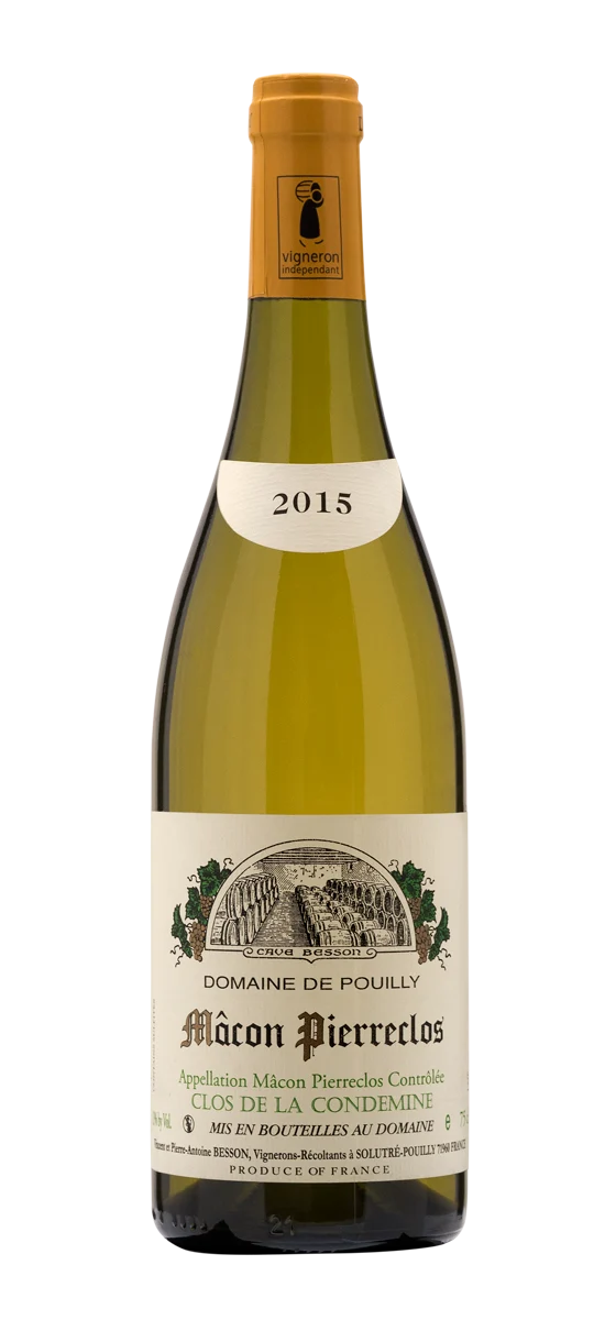 Domaine de Pouilly - AOP Mâcon Pierreclos - Blanc - 2016