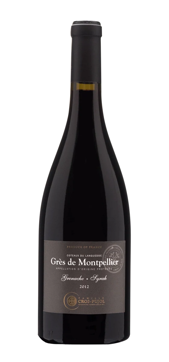 Domaine Cros Pujol - AOP Languedoc Grès de Montpellier - Rouge - 2012