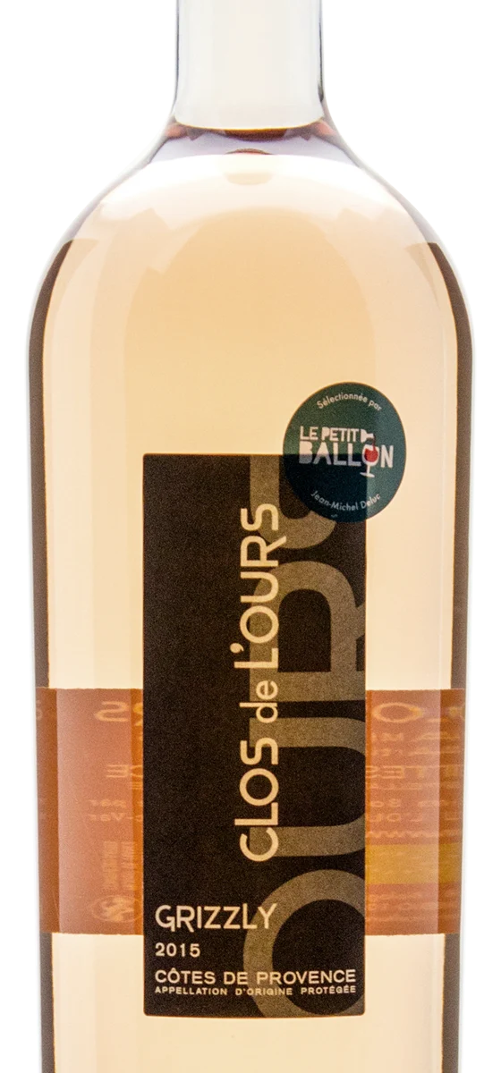 Clos de l'Ours - AOP Côtes-de-Provence - Rosé - 2015