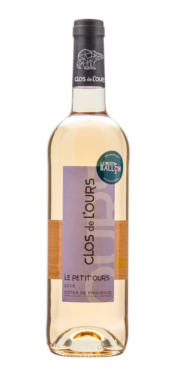 Clos de l'Ours - AOP Côtes-de-Provence - Rosé - 2015