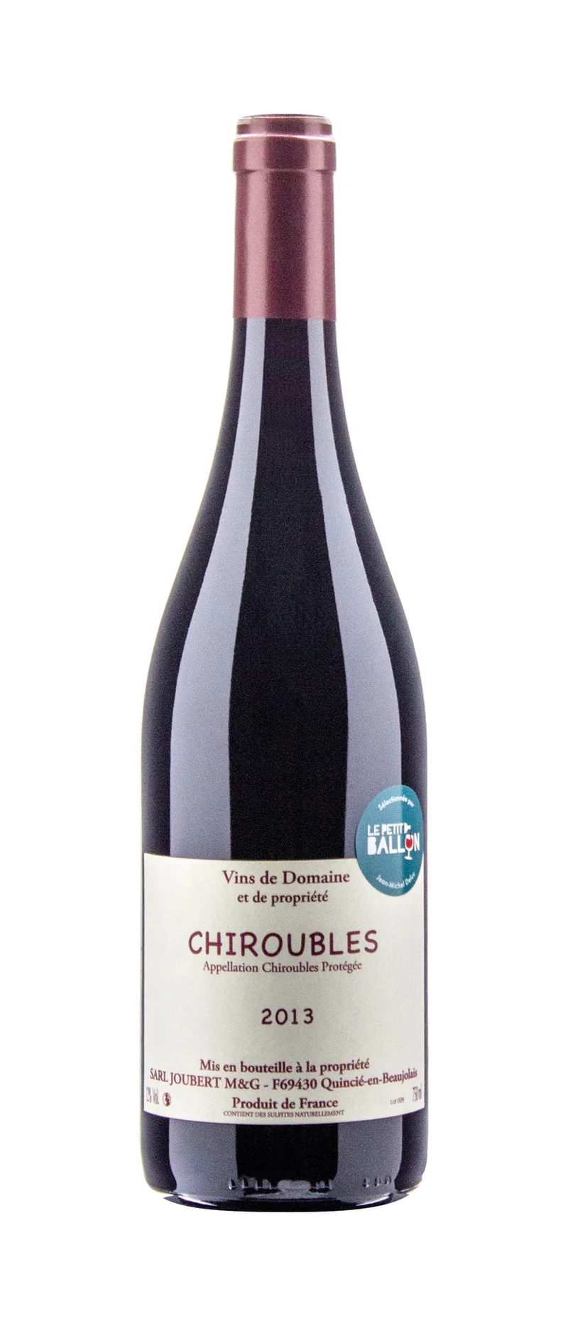 Domaine Joubert - AOP Chiroubles - Rouge - 2014