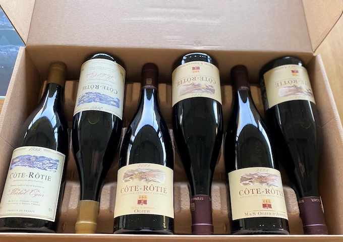 Caisse Panaché Côte-Rôtie Réserve Collection de Millésimes 1999/2000/2001/2005/2007/2009 - multimillésimes - Domaine Stéphane Ogier