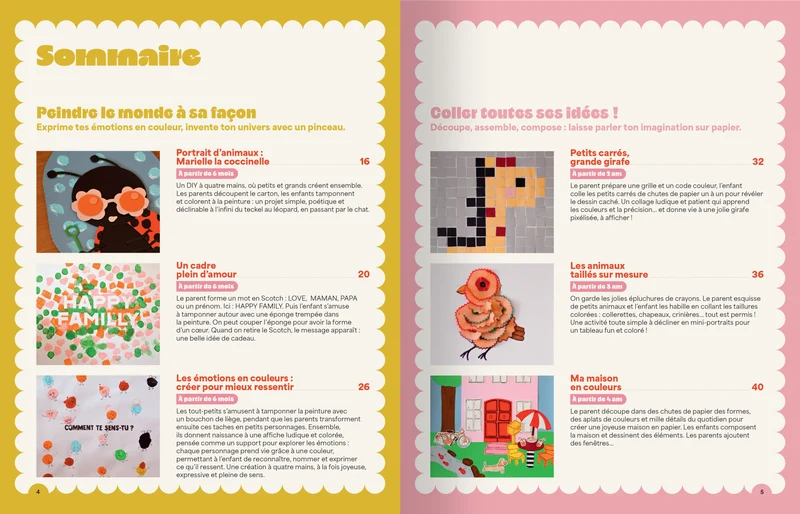 Créations pour enfants - 20 DIY joyeux et colorés pour les émerveiller