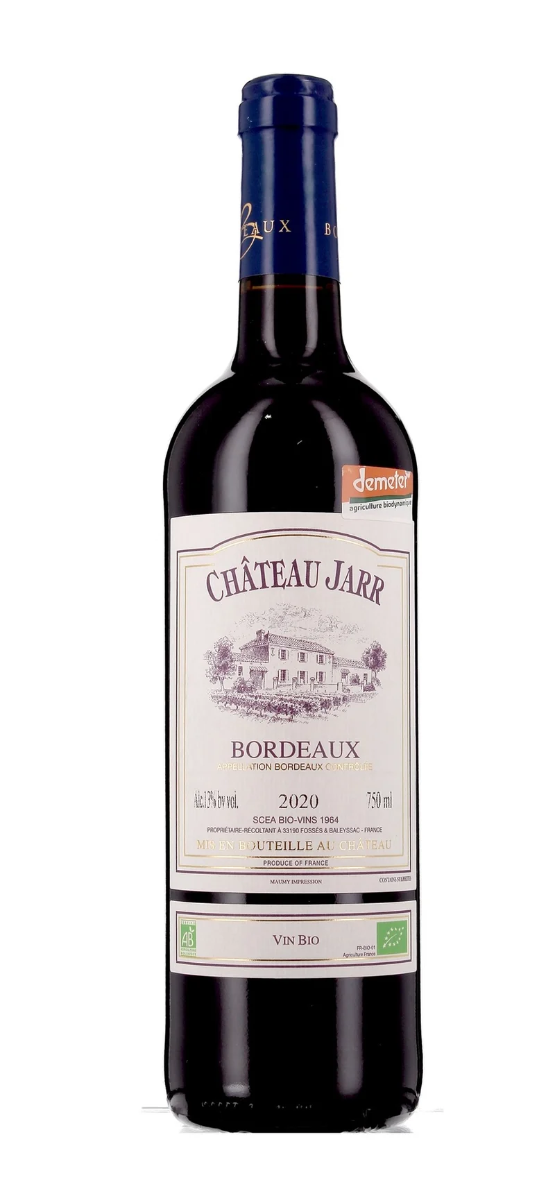 Château Jarr - AOP Bordeaux - Rouge - 2020