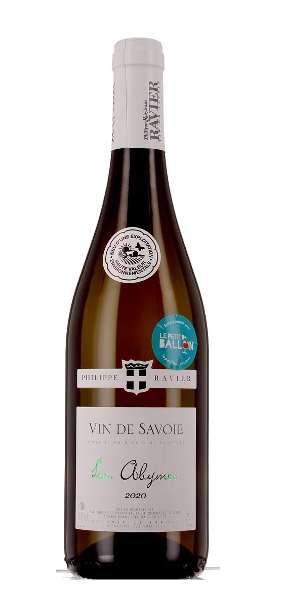 Philippe & Sylvain Ravier - Les Abymes - AOP Savoie - Blanc - 2020