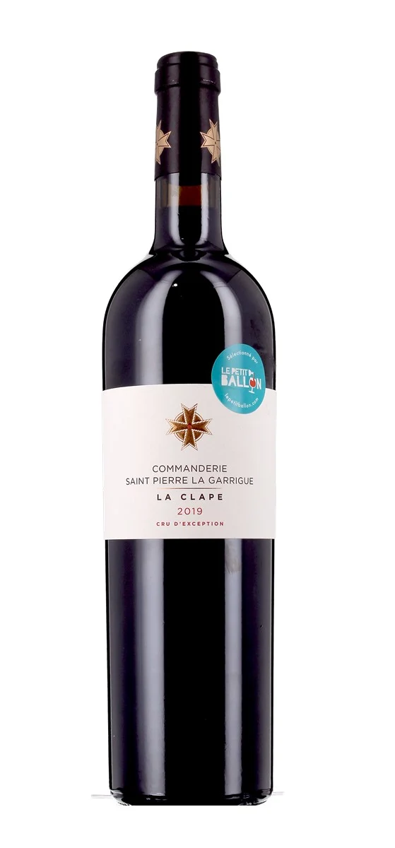 Commanderie de Saint Pierre la Garrigue - AOP La Clape - Rouge - 2019
