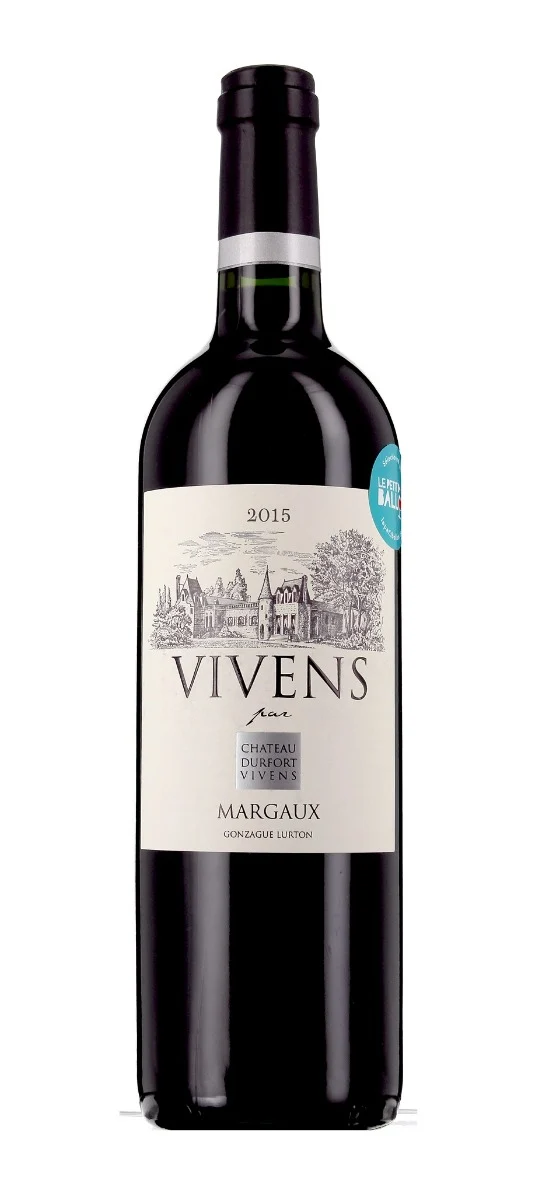 Château Durfort Vivens - AOP Margaux - Rouge - 2015
