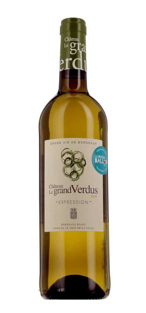 Château Le Grand Verdus - Expression - AOP Bordeaux - Blanc - 2021