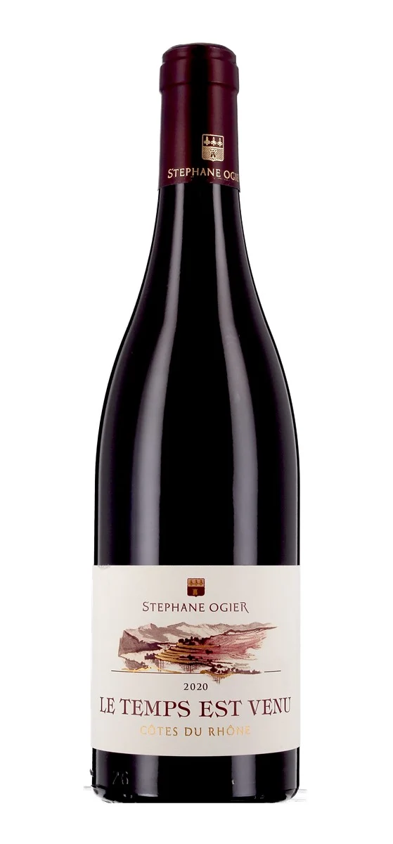Stéphane Ogier - Le Temps est Venu - AOP Côtes-du-Rhône - Rouge - 2020