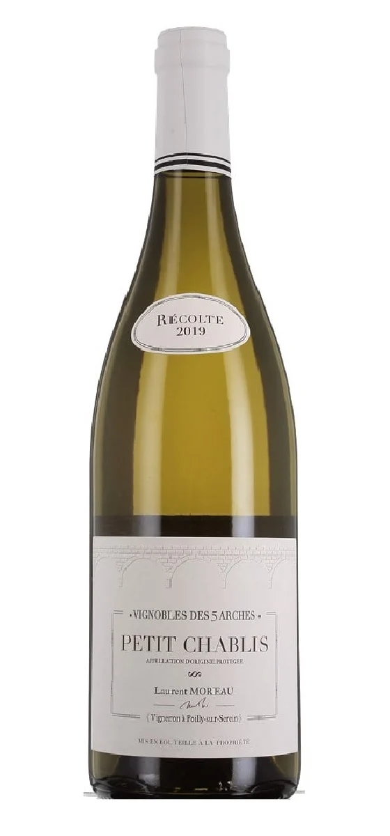 Vignobles des 5 arches - AOP Petit Chablis - Blanc - 2019