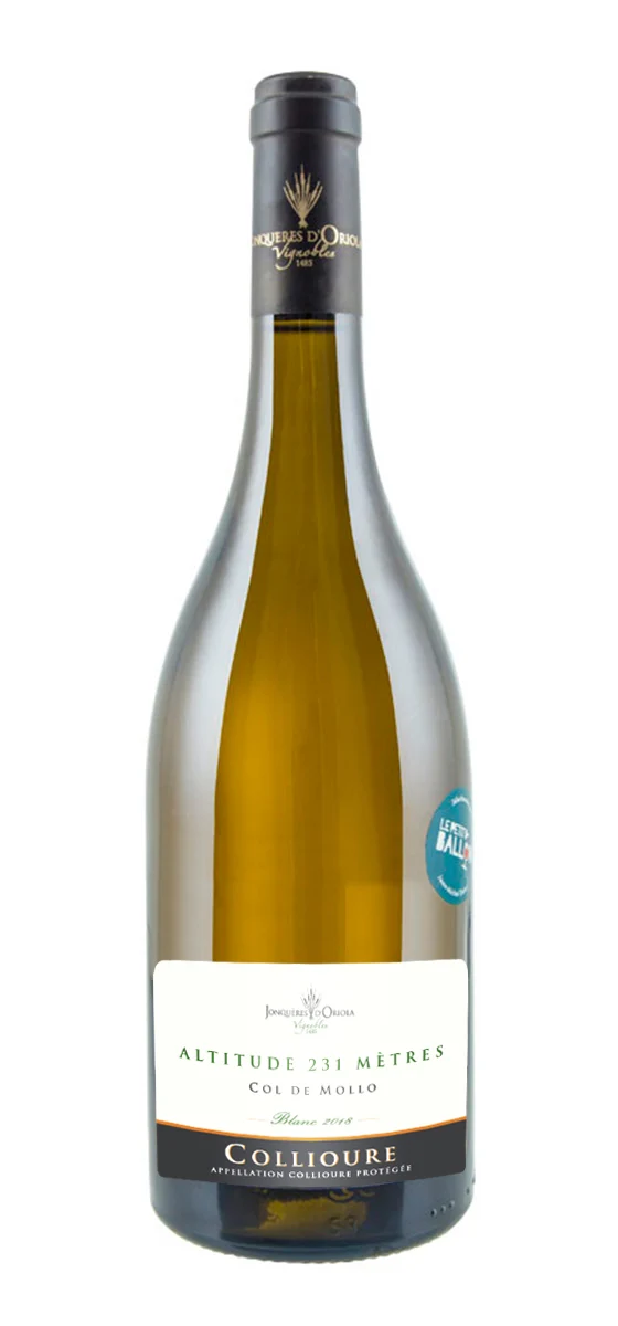 Domaine du Col de Mollo - AOP Collioure - Blanc - 2018