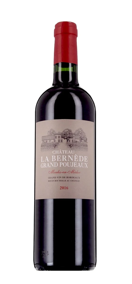 Château La Bernède Grand Poujeaux - AOP Moulis-en-Médoc - Rouge - 2016