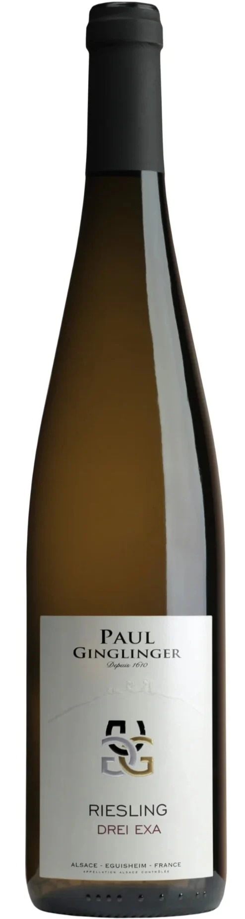 Alsace Riesling Drei Exa - 2019 - Domaine Paul Ginglinger