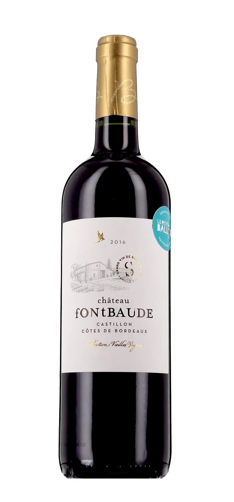 Château Fontbaude - AOP Castillon-Côtes-de-Bordeaux - Rouge - 2016