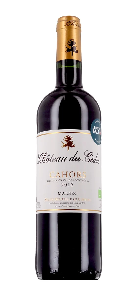 Château du Cèdre - AOP Cahors - Rouge - 2016