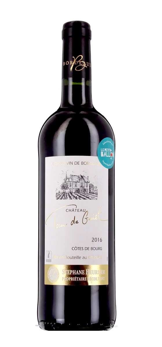 Château Tour De Guiet - AOP Côtes-de-Bourg - Rouge - 2016