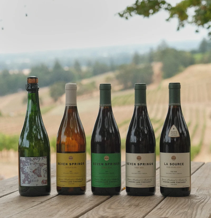 Eola-Amity Hills Seven Springs Chardonnay - 2018 - Evening Land Vineyards