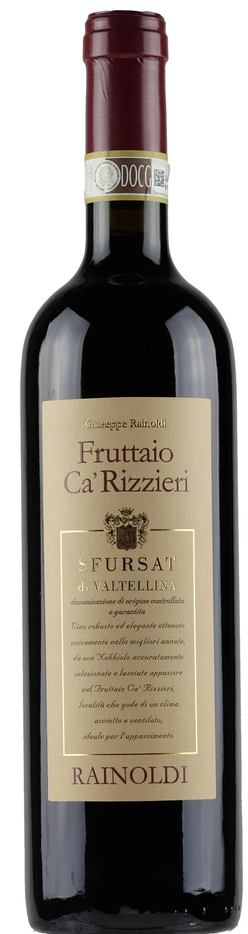 Sfursat di Valtellina Fruttaio 2013 - Rainoldi - 2013 - Domaine Aldo Rainoldi
