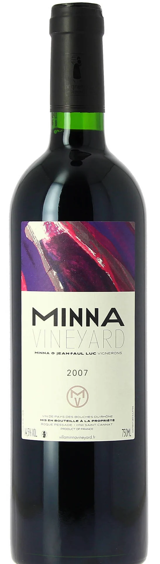 Minna Vineyard Rouge - 2007 - Domaine Villa Minna