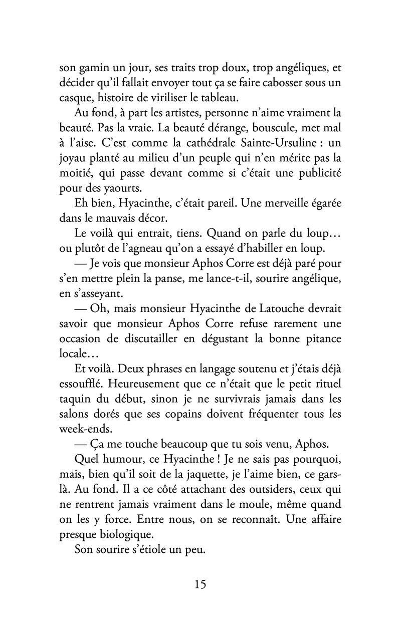 Les échos de la fosse