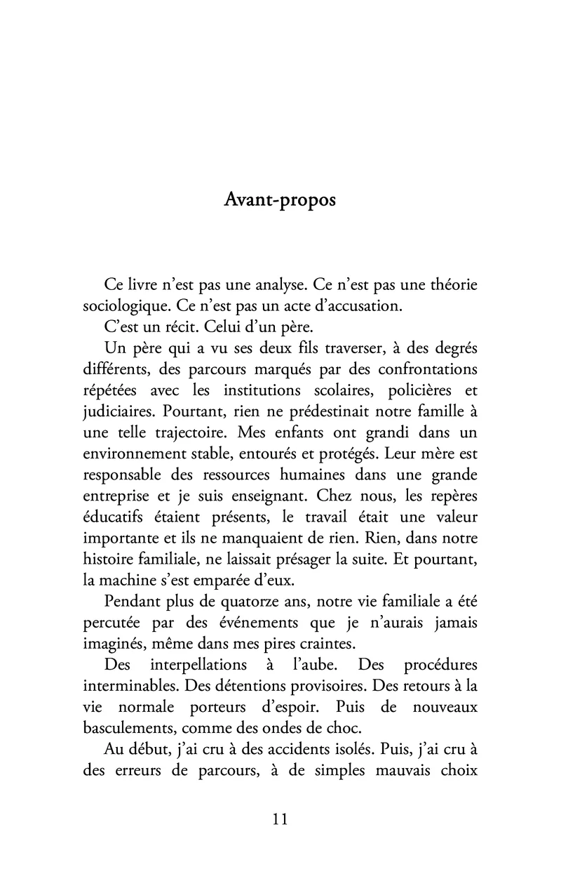 De l'autre côté du parloir