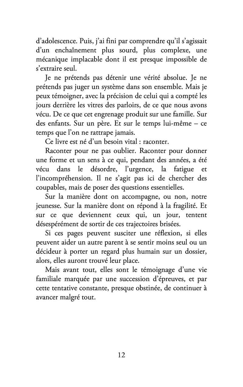 De l'autre côté du parloir