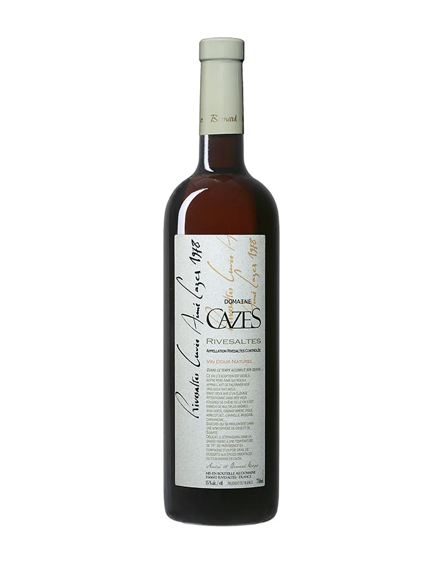 Rivesaltes Cuvée Aimé Cazes - 1978 - Domaine Cazes