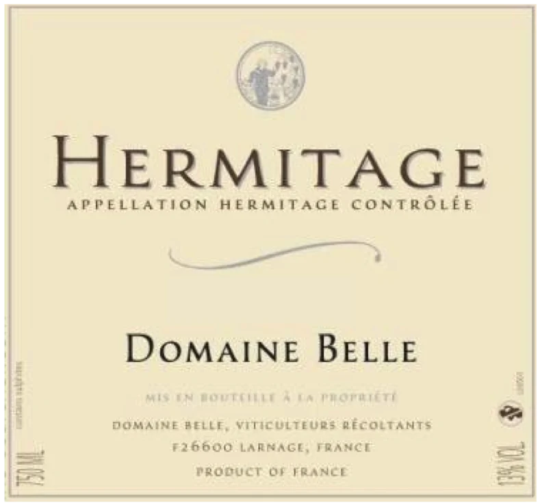 Hermitage - 2015 - Domaine Belle