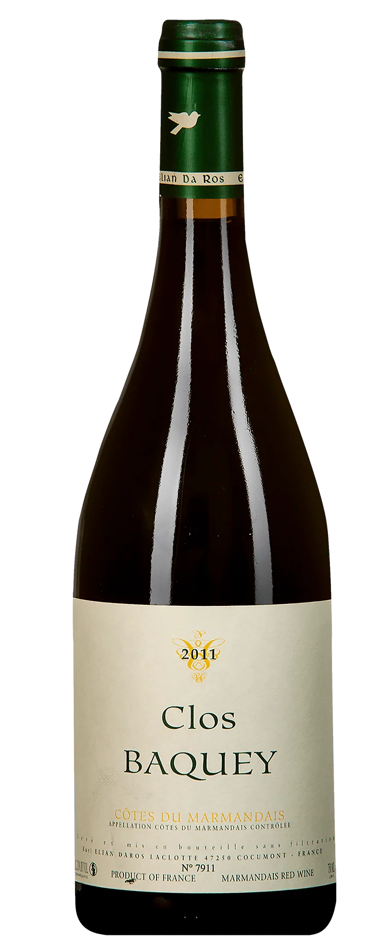 Côtes du Marmandais Clos Baquey - 2013 - Domaine Elian Da Ros