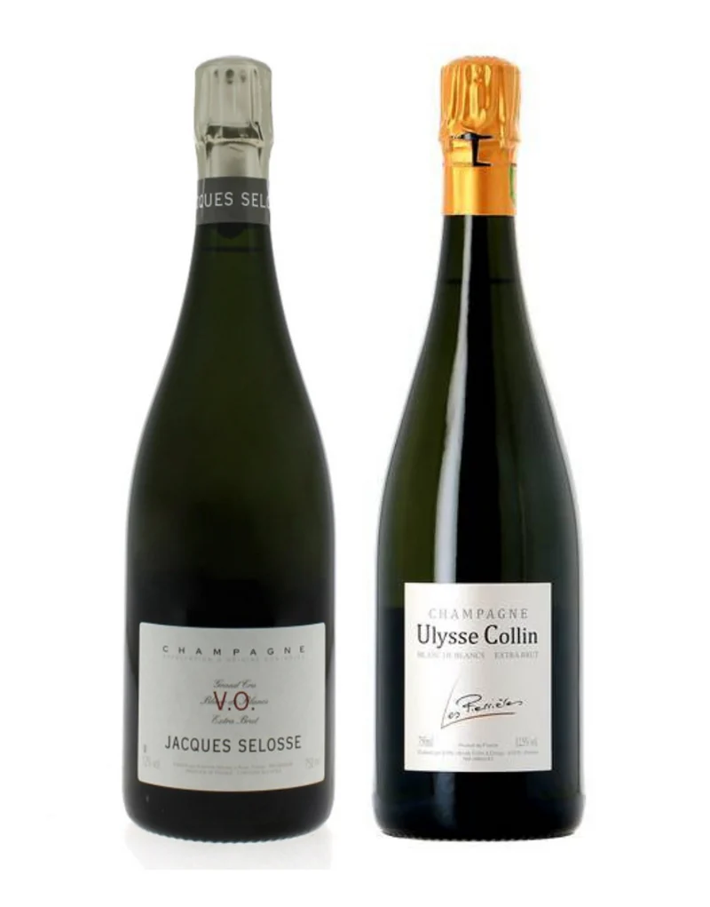 Coffret Panaché Blanc de Blancs Jacques Selosse Version Originale/Ulysse Collin Les Pièrrières 2015 - 2015 - Champagne Jacques Selosse