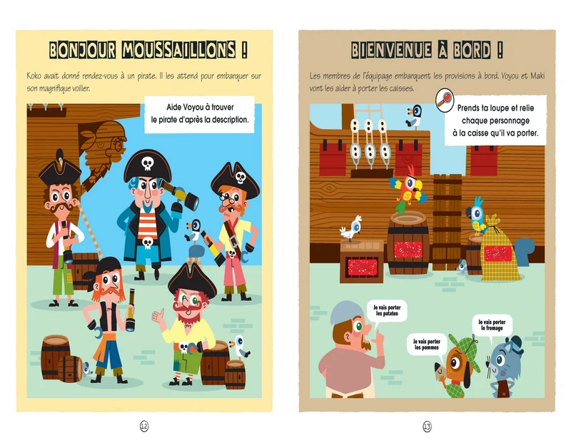 Ma toute première enquête chez les Pirates
