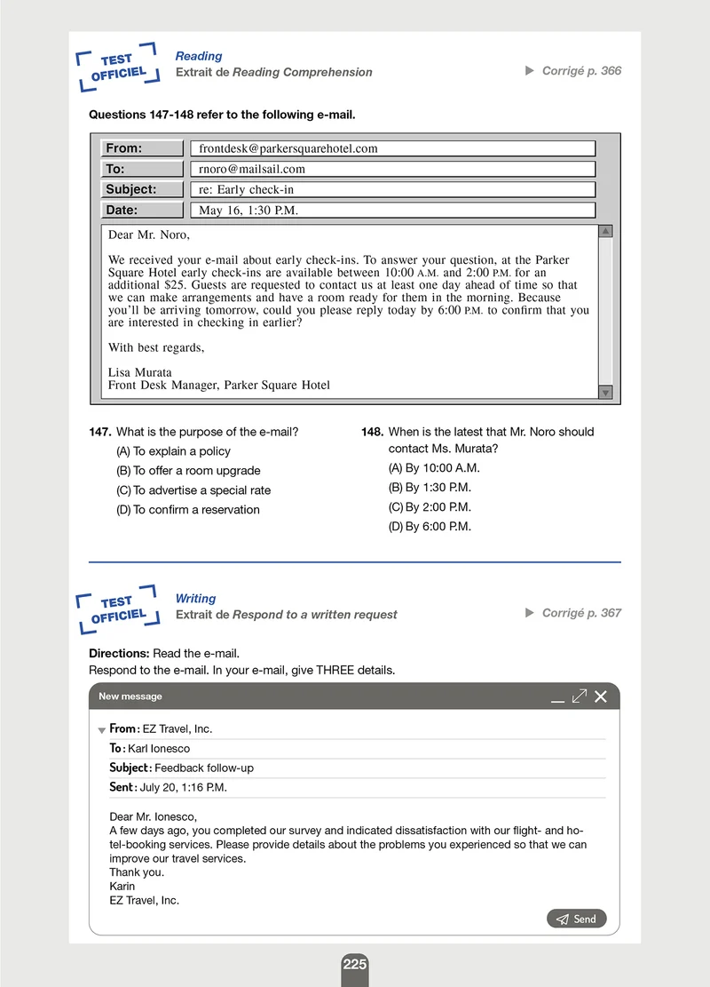 Grammaire - Vocabulaire TOEIC® (conforme aux tests TOEIC®)