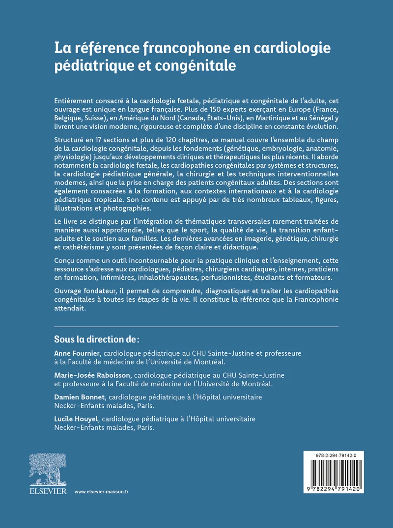 Cardiologie pédiatrique et congénitale