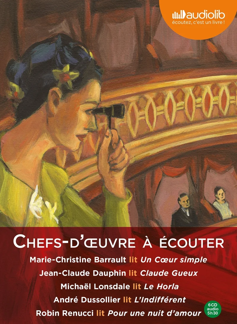 Coffret Chefs d'oeuvre classiques à écouter: Coffret 6 CD AUDIO - 5 h 30