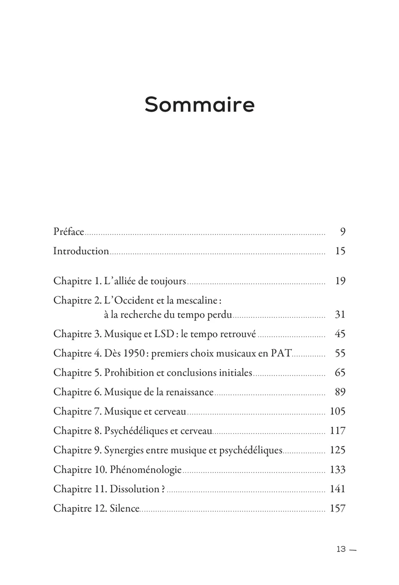 Accords parfaits - Musique en thérapie assistée par psychédéliques