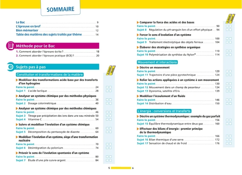 Annales Bac Physique Chimie Term. 2027 - Corrigé