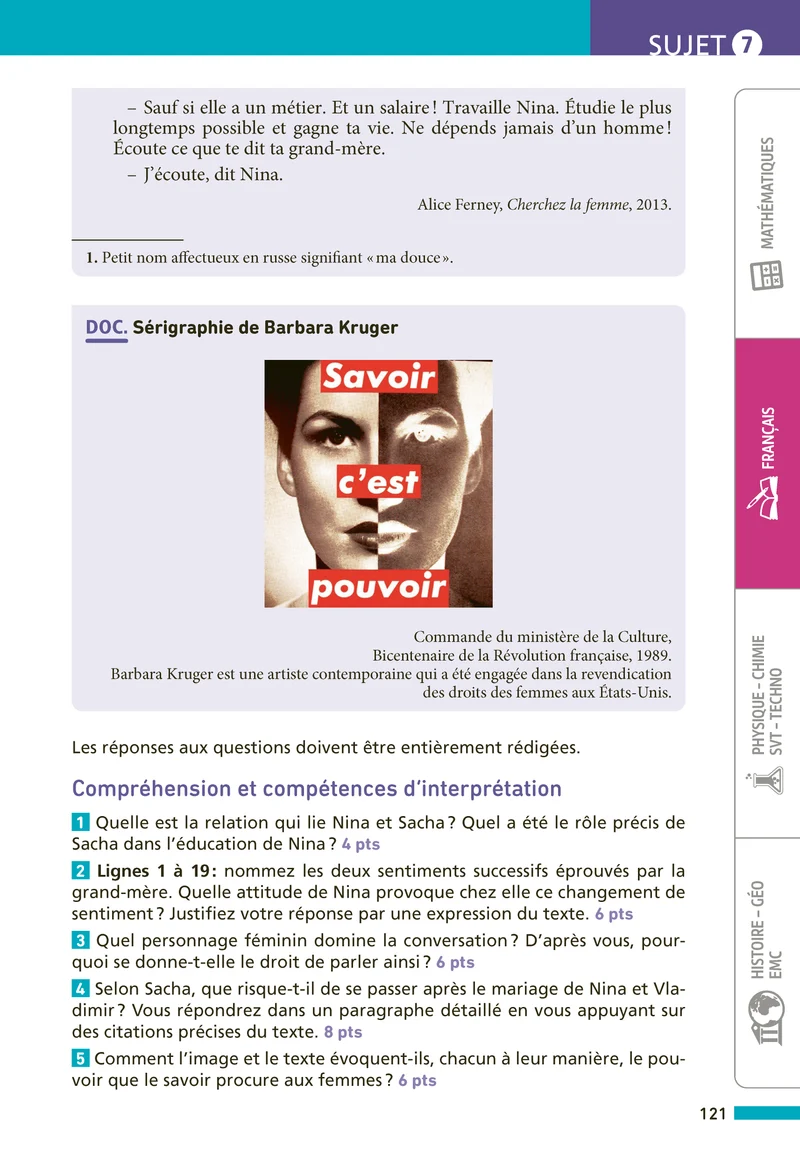 Maxi Annales Brevet 2027 - Corrigé