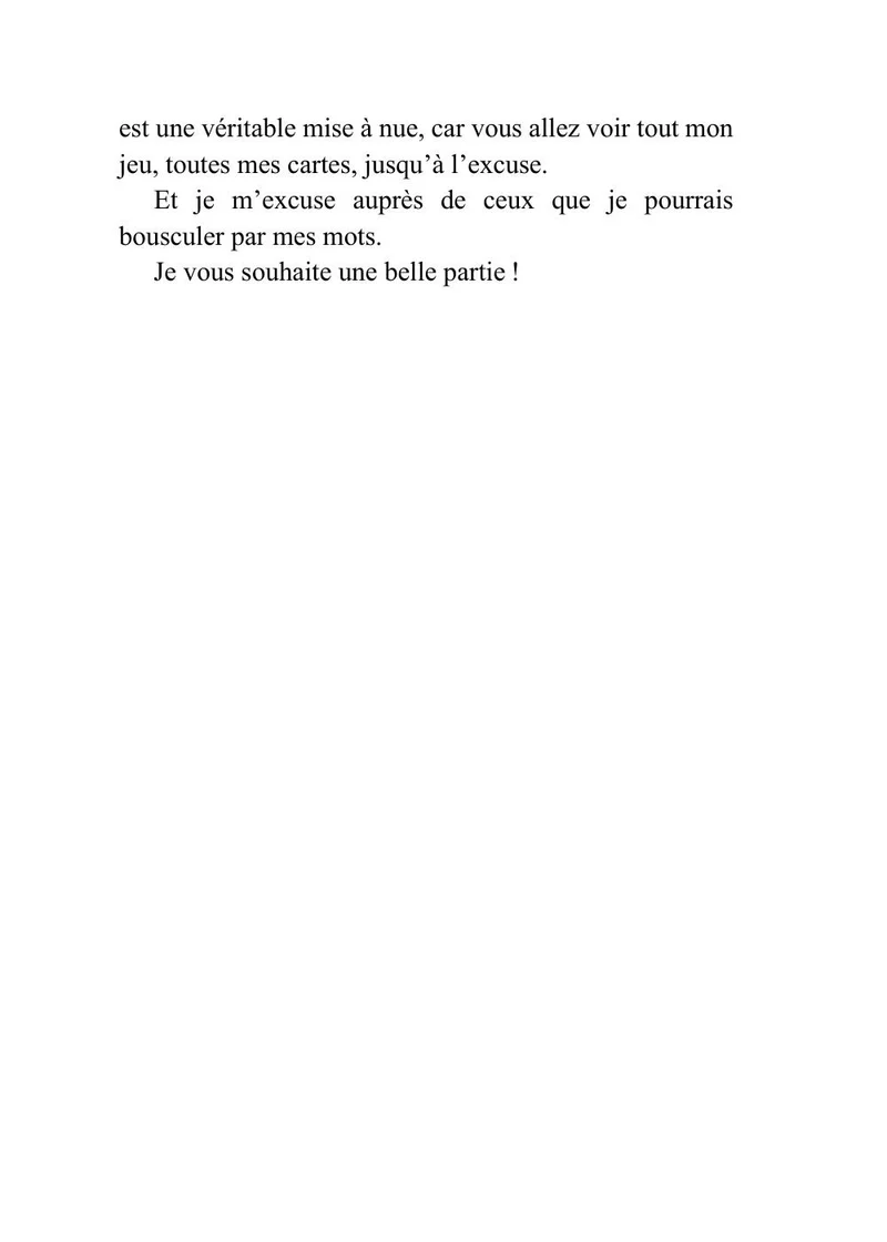 Poésie d'une vie hypersensible