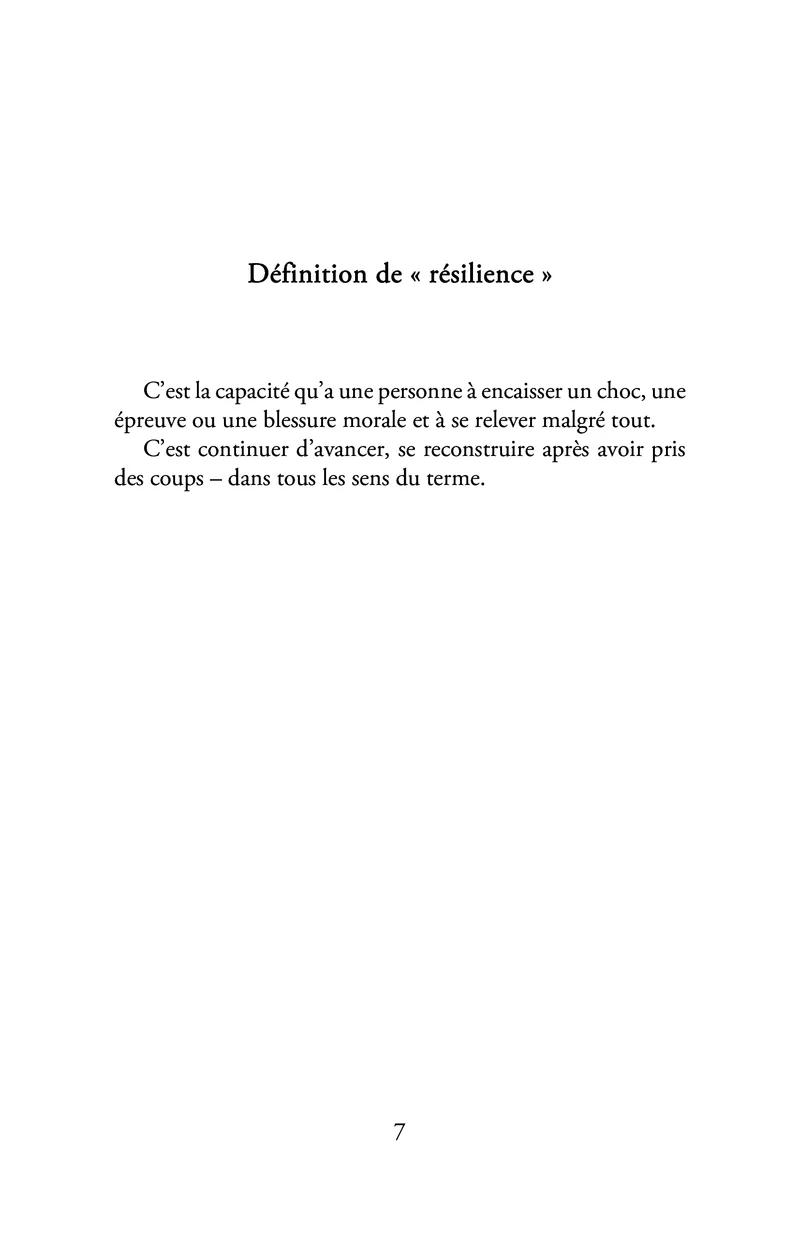 Résilience