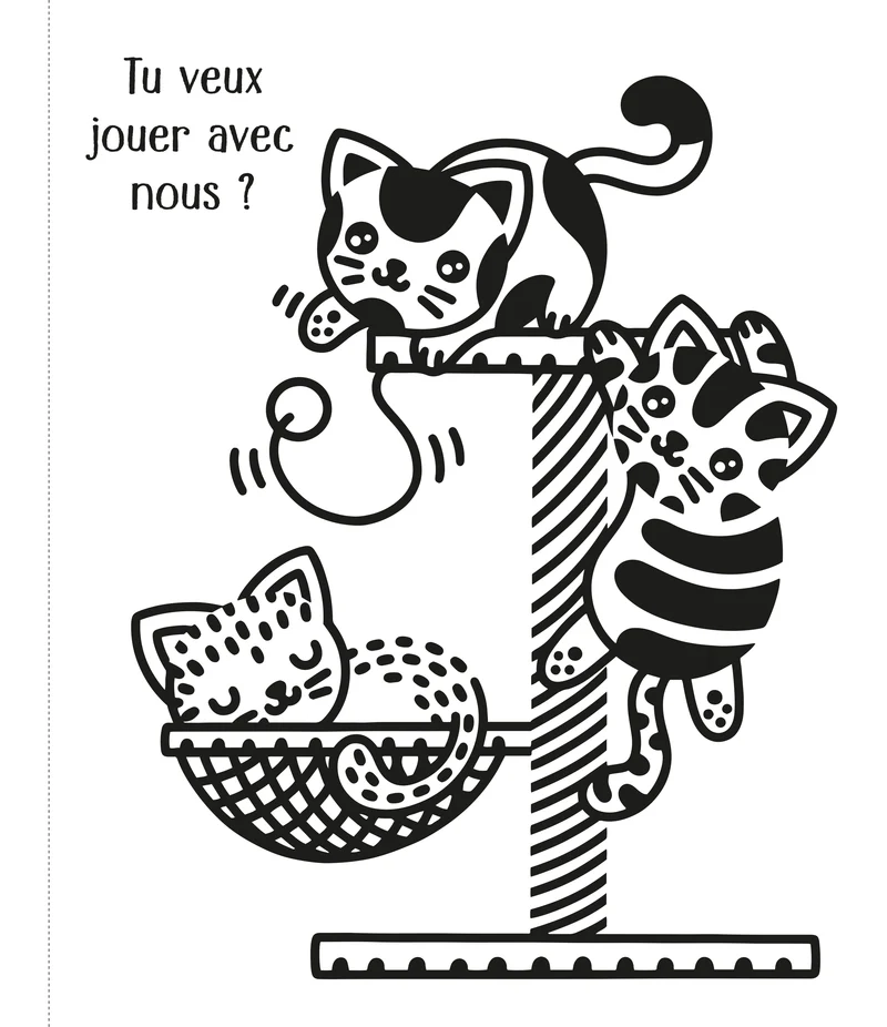Cute ! - Ma première peinture magique (volume triple) - Dès 3 ans